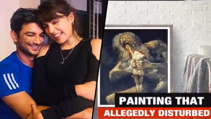 Sushant Singh Rajput suffered sleepless night at gothic hotel after seeing this painting: Rhea Chakraborty