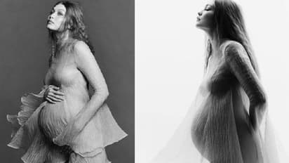 ബ്ലാക്ക് ആന്‍റ് വൈറ്റില്‍ മനോഹരം; ഗർഭകാല ചിത്രങ്ങൾ പങ്കുവച്ച് മോഡൽ