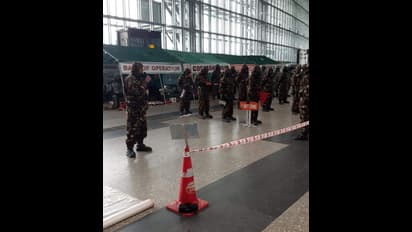 কলকাতা বিমানবন্দরে তেজস্ক্রিয় পদার্থ সনাক্তকরণে বিশেষ মহড়া, বসল আরডিই, দেখুন সেই ছবি