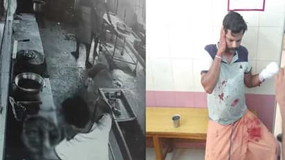 கத்தியால் தனது கையை வெட்டிக்கொண்ட முன்னாள் ராணுவ வீரர்.! தேனியில் பரபரப்பை கிளப்பிய சம்பவம்.!