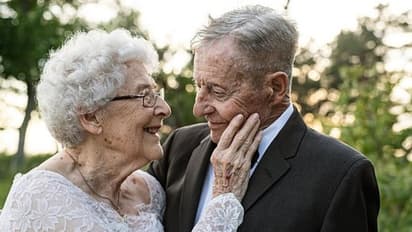 അറുപതിന്റെ തിളക്കത്തില്‍ വീണ്ടും വരനും വധുവുമായി; വ്യത്യസ്തമായ ഫോട്ടോഷൂട്ട്...