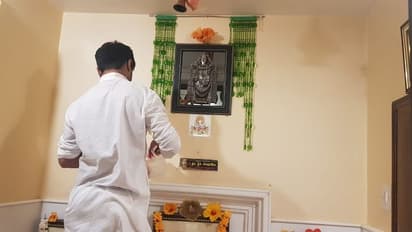 ಸಿದ್ಧಾರ್ಥ ಹೆಗ್ಡೆ ಸಮಾಧಿಗೆ ಮಂತ್ರಾಕ್ಷತೆ ಹಾಕಿ ಬೋದಿ ವೃಕ್ಷ ನೆಟ್ಟ ವಿನಯ್ ಗುರೂಜಿ