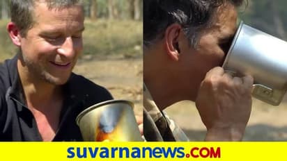 ಟೀವಿ ಶೋಗಾಗಿ ಆನೆ ಲದ್ದಿ ಟೀ ಕುಡಿದ ನಟ ಅಕ್ಷಯ್!