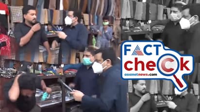 മാസ്ക് ധരിക്കാത്തവരുടെ മുഖത്തടിച്ച് ആരോഗ്യമന്ത്രി; വീഡിയോ ഇന്ത്യയില് നിന്നെന്ന് വ്യാജ പ്രചാരണം