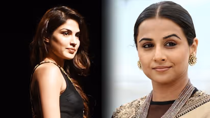 After Taapsee Pannu and Shibani Dandekar, Vidya Balan supports Rhea: Isn’t it innocent until proven guilty?