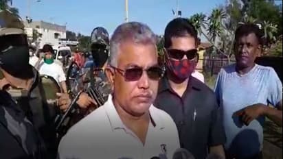 ‘করোনা চলে গেছে’ বেলাগাম কুকথা নয়, প্রকাশ্য সভায় দাঁড়িয়ে মিথ্যে তথ্য ঘোষণা দিলীপ ঘোষের