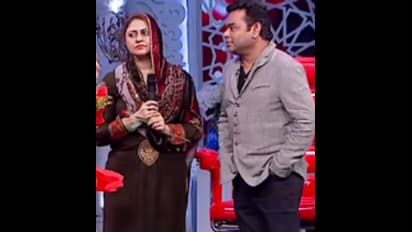 ಟಿವಿ ಶೋನಲ್ಲಿ ಡ್ಯಾನ್ಸ್ ಮಾಡದಂತೆ ಪತ್ನಿಯ ತಡೆದ ಎಆರ್ ರಹಮಾನ್..!