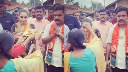 Pics, videos of Sandalwood actress Ragini Dwivedi with Karnataka CM’ son Vijayendra go viral