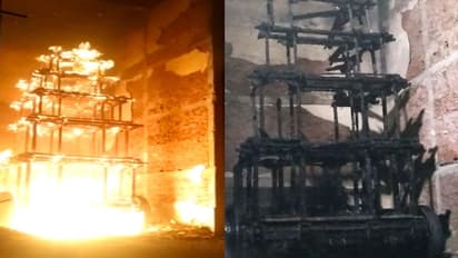 అంతర్వేది స్వామివారి రథం దగ్ధం... జగన్ సర్కార్ సీరియస్, ఈవోపై వేటు