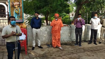 ಕೊರೋನಾ ಮುಕ್ತ ಕೊಪ್ಪಳ ಅಭಿಯಾನ: ಗವಿಸಿದ್ದೇಶ್ವರ ಸ್ವಾಮೀಜಿಯವರಿಂದ ಜಾಗೃತಿ ಜಾಥಾಕ್ಕೆ ಚಾಲನೆ