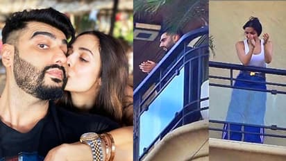 लॉकडाउन के बाद साथ वक्त बिता रहे थे मलाइका-अर्जुन, कभी बालकनी तो कभी केक खाते दिखा कपल