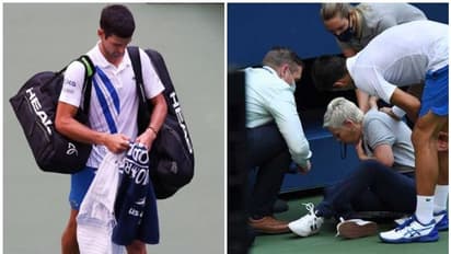 রাগের মাথায় লাইন জাজকে বল দিয়ে আঘাত, ইউএস ওপেন থেকে বহিস্কার করা হল জকোভিচকে