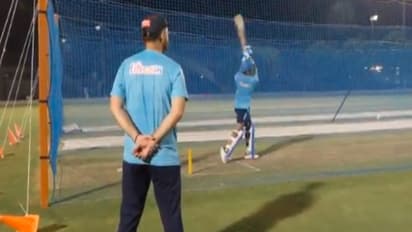 ”Awesome Shot".. ஒரே ஷாட்டில் பையன் பாண்டிங்கையே மிரட்டிட்டாப்ள..! வீடியோ