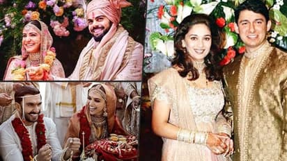 Madhuri Dixit to Aishwarya Rai to Deepika Padukone : 11 Bollywood brides on their wedding day