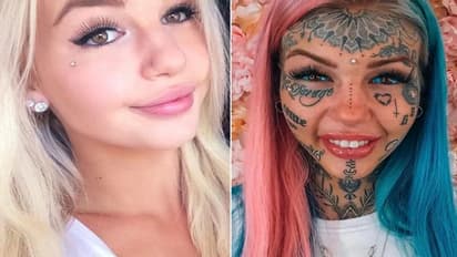 সারা শরীর জুড়ে পোশাকের বদলে ট্যাটুর খেলা, ৬০০ রকমের ডিজাইনে নিজেকে সাজিয়েছেন সাহসী কন্যা