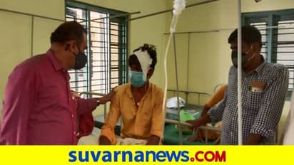 ಸಿರುಗುಪ್ಪ: ಮಡಿತೇರು ಮುರಿದು ಬಿದ್ದು ಏಳು ಜನರಿಗೆ ಗಾಯ