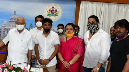 Sandalwood actors meet Karnataka CM; Shivarajkumar, Yash comment on drug scandal
