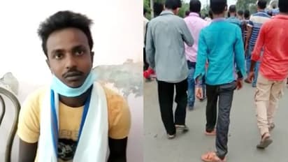 দলের ডাকে সাড়া, শারীরিক প্রতিবন্ধকতা নিয়ে ৬ কিলোমিটার মিছিলে হাঁটলেন শওকত