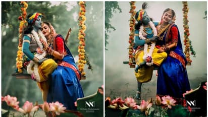 ശ്രീകൃഷ്ണ ജയന്തിയില് രാധയായി അനുശ്രീ, ശ്രദ്ധ നേടി 'രാധാമാധവം' ഫോട്ടോഷൂട്ട്