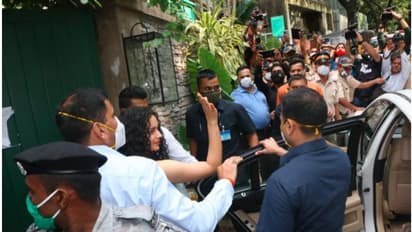 Indignant Kangana visits her demolished office while Sanjay Raut prefers to wash his hands of incident