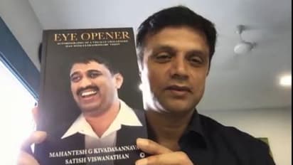 Rahul Dravid releases ‘Eye Opener’ book, calls it ‘great story of inspiration’