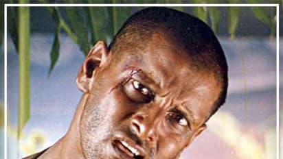 அப்பா 8 அடி பாய்ந்தால் 16 அடி பாயும் பிள்ளை! ஆச்சரியப்படுத்தும் மிரட்டல் லுக்கும் மாறிய விக்ரம் மகன் துருவ்!