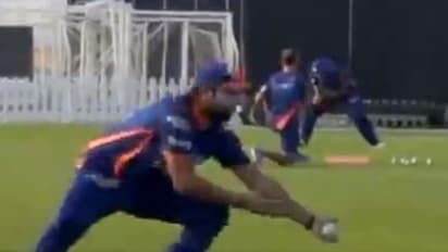 IPL 2020: Rohit Sharma grabs stunning catch in practice session