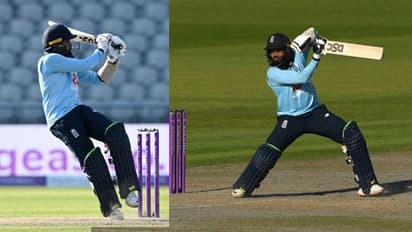 கடைசி நேரத்தில் அடில் ரஷீத் அதிரடியால் தப்பிய இங்கிலாந்து மானம்..! ஆஸி., அணிக்கு எளிய இலக்கு