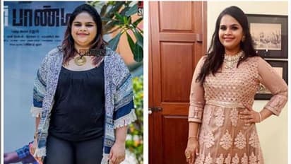 கொழு கொழுன்னு இருந்த வித்யுலேகா ராமனா இது?... மெல்லிய கறுப்பு புடவையில்   மனதை அள்ளும் கிளிக்ஸ்...!