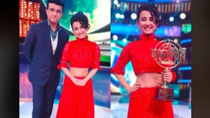 অবশেষে চ্যাম্পিয়নের তকমা পেলেন মনামি, 'দাদাগিরি'র ট্রফি হাতে অভিনেত্রীর বিশেষ মুহূর্ত