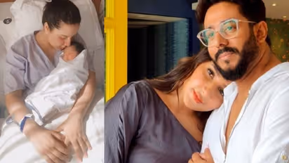 কপাল ভর্তি সিঁদুর, সাদা নরম বিছানায় আদরে মত্ত শুভশ্রী, ছবিতে তোলপাড় নেটদুনিয়া