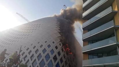Fire erupts in building near Beirut’s port, cause yet to be ascertained