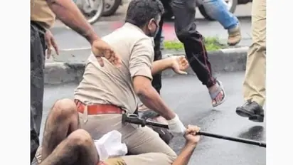 Kerala police does a ‘George Floyd’ on a protester; social media exposes the hypocrisy
