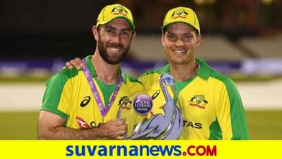 ಮ್ಯಾಕ್ಸಿ-ಕ್ಯಾರಿ ಭರ್ಜರಿ ಶತಕ: ಹಾಲಿ ಚಾಂಪಿಯನ್ನರ ವಿರುದ್ಧ ಆಸೀಸ್ ಜಯಭೇರಿ