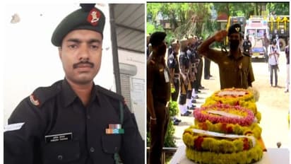 വീരമൃത്യവരിച്ച ധീരജവാന് ജന്മനാടിന്റെ വിട; പൂര്ണ്ണ സൈനികബഹുമതികളോടെ സംസ്ക്കരിച്ചു