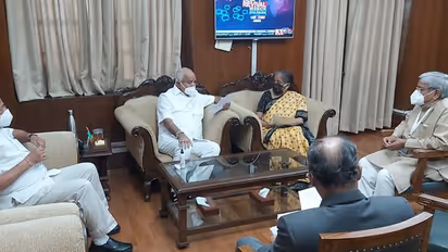Karnataka CM meets Union ministers, discusses state development; seeks special grant from finance minister