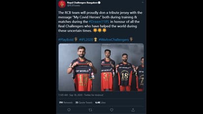 IPL 2020: RCB players, Virat Kohli and AB de Villiers, guise up as Simranjeet Singh and Paritosh Pant