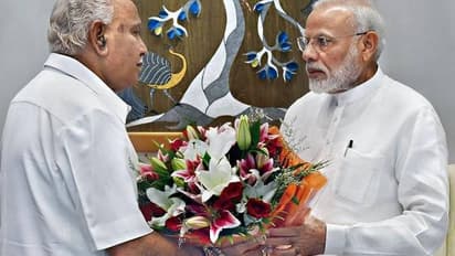 Karnataka CM BS Yediyurappa meets PM Modi to discuss developmental issues