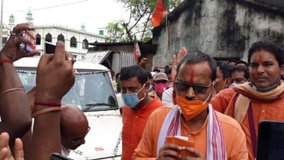 প্রকাশ্যে জনসভা থেকে পুলিশকে 'হুমকি', থানায় ডেকে জেরা বিজেপি-এর জেলা সভাপতিকে