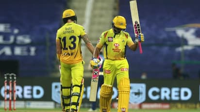 அம்பாதி ராயுடு, டுப்ளெசிஸ் அரைசதம்..! கடைசி நேர சாம் கரனின் காட்டடி.. சிஎஸ்கே அபார வெற்றி