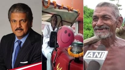 30 വർഷത്തെ പോരാട്ടത്തിനൊടുവിൽ 3 കിലോമീറ്റർ നീളമുള്ള കനാൽ; കർഷകന് ട്രാക്ടർ സമ്മാനമായി നൽകി ആനന്ദ് മഹീന്ദ്ര