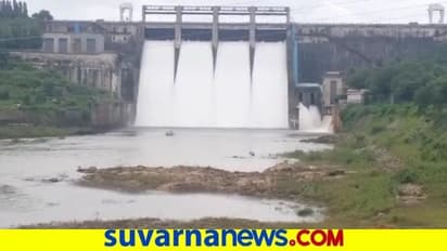 ಶಿವಮೊಗ್ಗದಲ್ಲಿ ಭಾರೀ ಮಳೆ : ಜಲಾಶಯದಲ್ಲಿ ಏರಿದ ನೀರಿನ ಮಟ್ಟ