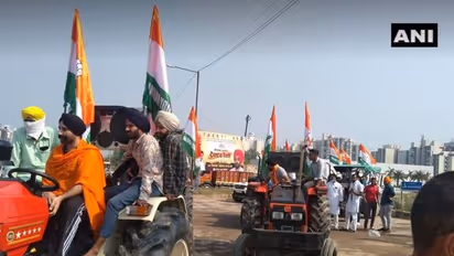 കാര്‍ഷിക ബില്ലില്‍ അടങ്ങാത്ത പ്രതിഷേധം; കര്‍ഷകരുടെ ട്രാക്ടര്‍ റാലി  ദില്ലിയിലേക്ക് അടുക്കുന്നു