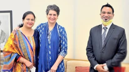 പ്രിയങ്ക ഗാന്ധിയെ കുടുംബസമേതം സന്ദർശിച്ച് ഡോക്ടർ കഫീൽ ഖാൻ