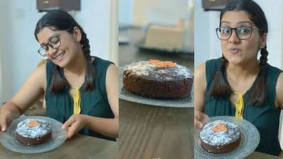 'കേക്കിന് ഗ്ലാമർ കുറഞ്ഞുപോയി...നാറ്റിക്കരുത്'; സരയു മോഹന്‍