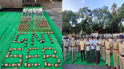 గ్రానైట్ లారీల్లో మద్యం అక్రమ రవాణా... గోవా, తెలంగాణ నుండి ఏపీకి