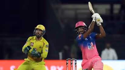 എക്കാലത്തെയും ഐപിഎല് ടോട്ടല്; സ്വന്തം റെക്കോർഡ് തകര്ത്ത് സഞ്ജു സാംസണ്