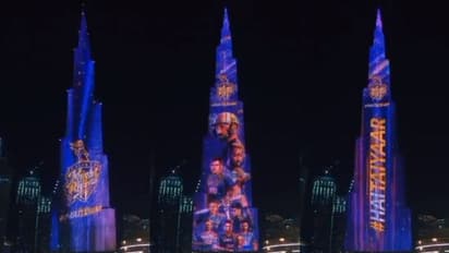 মুম্বই ম্যাচের আগে কলকাতা দলকে বিরল সম্মান বুর্জ খলিফার, আলোর মোড়কে কেকেআর-কে কুর্ণিশ