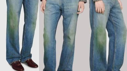 'പുല്ലിന്‍റെ കറ' പിടിച്ച ജീൻസുമായി ആഡംബര ഫാഷൻ ബ്രാൻഡ്; വില കേട്ട് അമ്പരന്ന് സോഷ്യല്‍ മീഡിയ