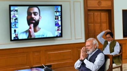 பிரதமர் மோடியின் சரமாரி கேள்விகளுக்கு அசராமல் பதிலளித்து கெத்து காட்டிய கோலி